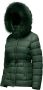 BomBoogie Down Jackets Groen Dames - Thumbnail 2