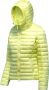 BomBoogie Bright Nylon Hooded Jacket with Synthetic Padding Green Dames - Thumbnail 2