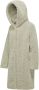 BomBoogie Faux Fur Shearling Jas Beige Dames - Thumbnail 2