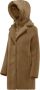 BomBoogie Sherpa Fleece Overjas Blijf warm en stijlvol Bruin Dames - Thumbnail 2