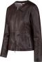 BomBoogie Soon Leather jacket Bruin Dames - Thumbnail 2
