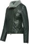 BomBoogie Leather Jackets Groen Dames - Thumbnail 2