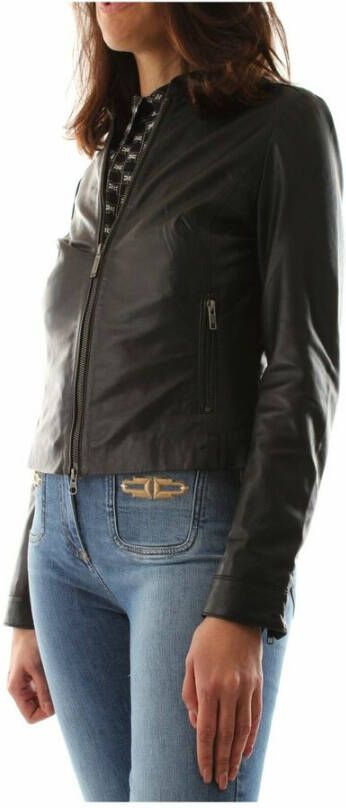 BomBoogie Leather Jackets Zwart Dames