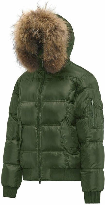BomBoogie Donsjack Groen Unisex