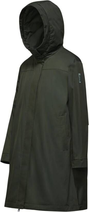 BomBoogie Parka met binnen Vest Waterdicht en winddicht Groen Dames