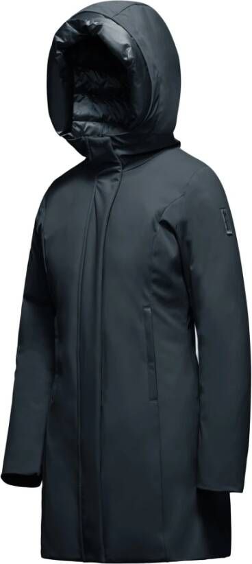 BomBoogie Warm en stijlvol Warsaw Parka Jas Blauw Dames