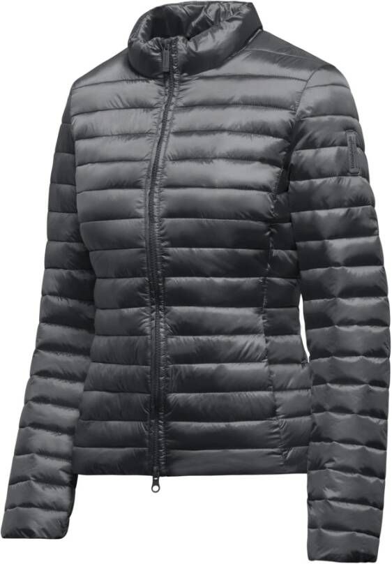 BomBoogie Slim-fit Nylon Jas met Synthetische Vulling Grijs Dames