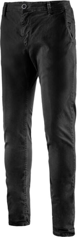 BomBoogie Slim Fit Chino Broek Zwart Heren