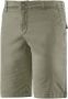 BomBoogie Stretch Katoenen Gabardine Slim Fit Chino Bermuda Shorts Beige Heren - Thumbnail 2