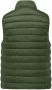 BomBoogie Gewatteerd Nylon Micro-Ripstop Vest Groen Heren - Thumbnail 2