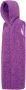 BomBoogie Sherpa Fleece Hooded Vest Purple Dames - Thumbnail 2