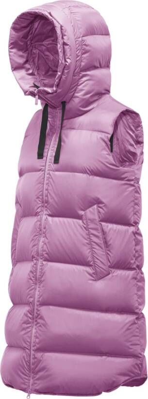 BomBoogie Venice Vest Helder Nylon Puffer Paars Dames