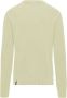 BomBoogie Warme Geribbelde Katoenen Crew Neck Sweater Beige Heren - Thumbnail 2