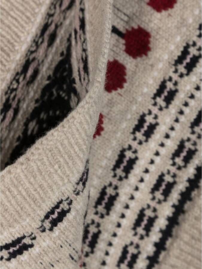 Bonpoint Winter Scarves Beige Unisex