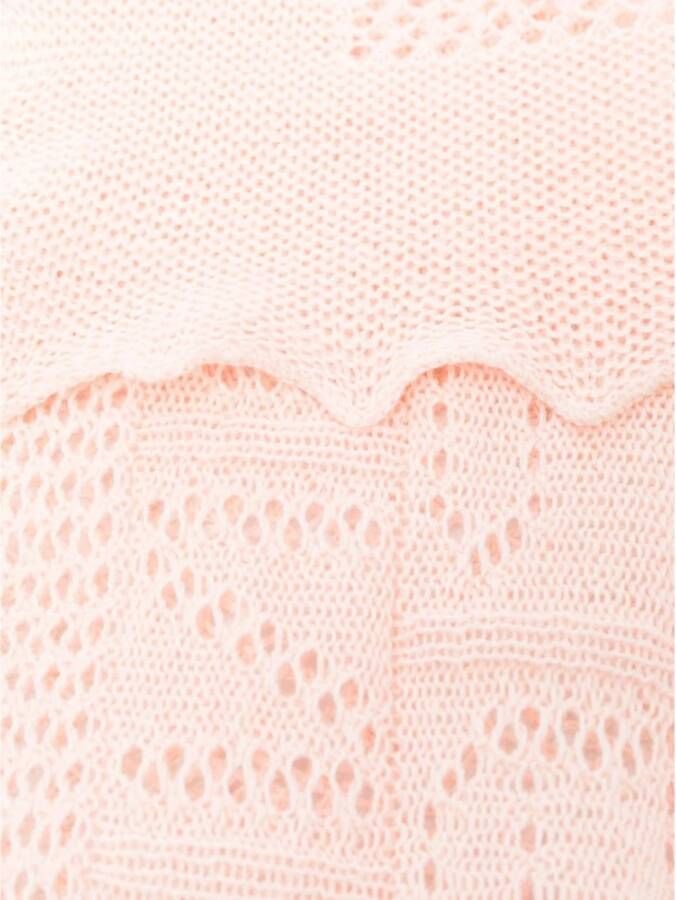 Bonpoint Winter Scarves Roze Unisex