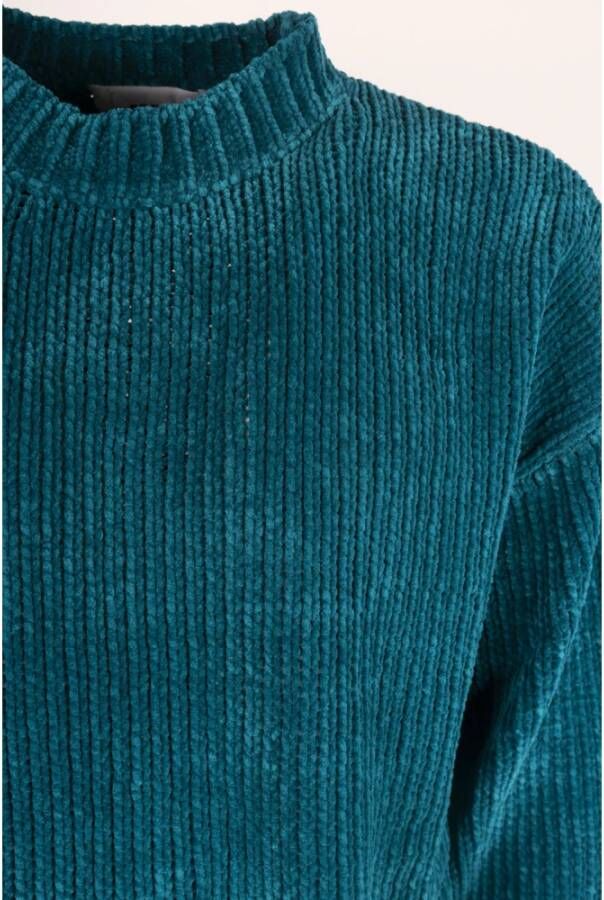 Bonsai Round-neck Knitwear Groen Heren