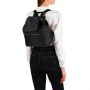 Borbonese Eco Line Medium Rugzak Black Dames - Thumbnail 2