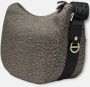 Borbonese Luna Bag Small Elegante Schoudertas voor Moderne Vrouwen Beige Dames - Thumbnail 2