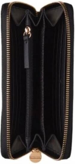 Borbonese Compacte ritssluiting portemonnee Black Dames