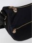 Borbonese Luna Bag Middle Stijlvolle Schoudertas voor de Moderne Vrouw Black Dames - Thumbnail 4