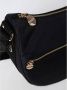 Borbonese Luna Bag Middle Stijlvolle Schoudertas voor de Moderne Vrouw Black Dames - Thumbnail 2