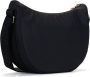 Borbonese Luna Bag Middle Stijlvolle Schoudertas voor de Moderne Vrouw Black Dames - Thumbnail 7