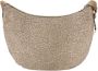 Borbonese Luna Bag Middle Stijlvolle en Praktische Schoudertas Beige Dames - Thumbnail 2