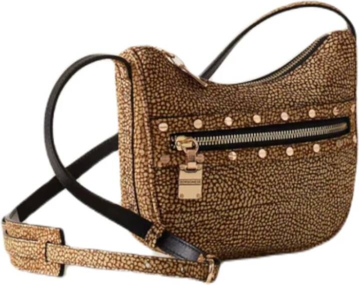 Borbonese Shoulder Bags Bruin Dames