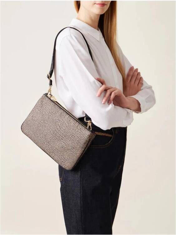 Borbonese Shoulder Bags Bruin Dames