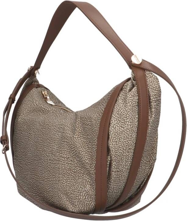 Borbonese Shoulder Bags Bruin Dames