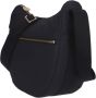 Borbonese Luna Bag Middle Stijlvolle Schoudertas voor de Moderne Vrouw Black Dames - Thumbnail 2