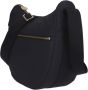 Borbonese Luna Bag Middle Stijlvolle Schoudertas voor de Moderne Vrouw Black Dames - Thumbnail 5