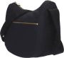 Borbonese Luna Bag Small Stijlvolle Schoudertas voor de Moderne Vrouw Black Dames - Thumbnail 9