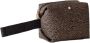 Borbonese Compacte Nylon Dames Toilettas Brown Dames - Thumbnail 4