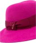 Borsalino Paarse Claudette vilten hoed met brede rand Purple Dames - Thumbnail 2