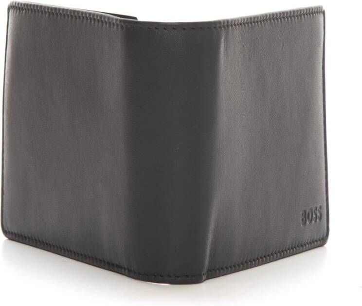 Boss Arezzo Leather wallet Bruin Heren