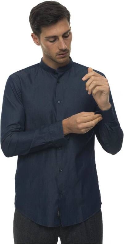 Boss Casual overhemd Blauw Heren