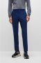 Boss Slim fit pantalon van scheerwolmix model 'Genius' - Thumbnail 3