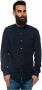 Boss Lamberto -shirt met goeroe -kraag Blauw Heren - Thumbnail 2