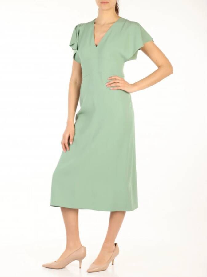 Boss Midi Dresses Groen Dames