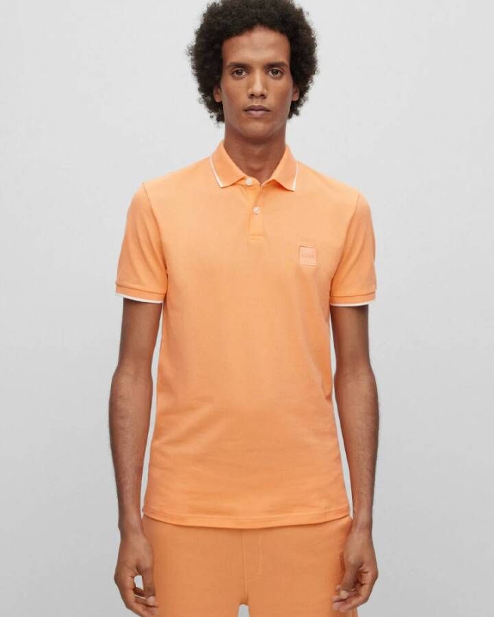 Boss Orange Polo Shirt Oranje Heren