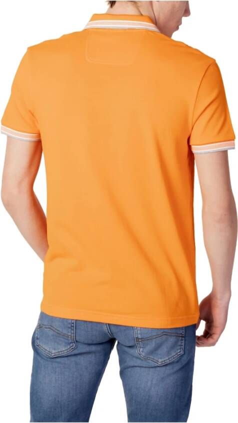 Boss Polo Shirts Oranje Heren