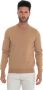 Boss Round-neck pullover Bruin Heren - Thumbnail 2