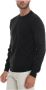Boss Round-neck pullover Zwart Heren - Thumbnail 2