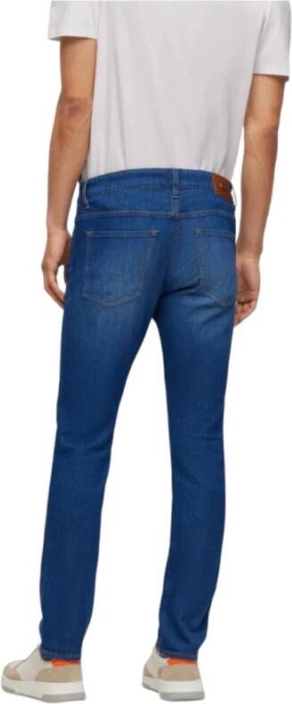Boss Slim-fit Jeans Blauw Heren