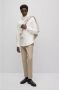 Hugo Boss Slim Fit Katoenen Chino Broek Beige Heren - Thumbnail 6