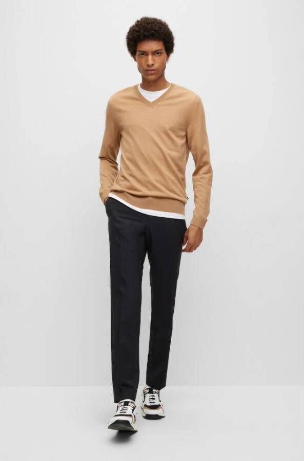 Boss Suit Trousers Grijs Heren