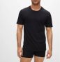 Boss T-shirt met labelstitching in een set van 3 stuks model 'Classic' - Thumbnail 6