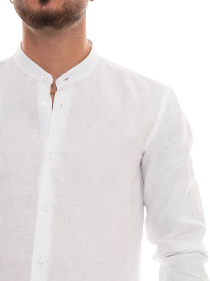 Boss H-Hank-Standup Shirt White Heren