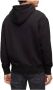 Hugo Boss Zwarte Katoenen Hoodie met Print Logo Black Heren - Thumbnail 3